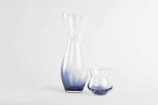 Water Glass Midnight Blue 2X