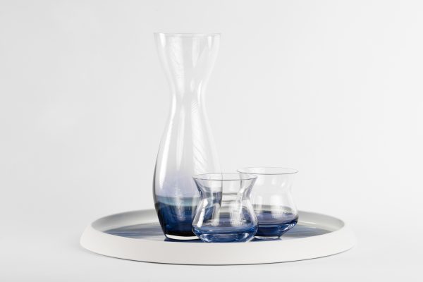 Water Glass Midnight Blue 2X