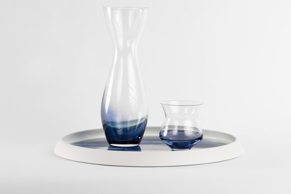 Water Glass Midnight Blue 2X